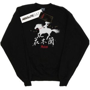 Li-cense Disney dames mulan movie wind silhouette sweatshirt