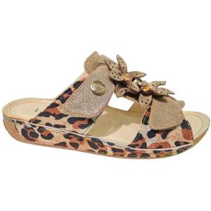 Laura Vita - Slipper Linao 01 SL918-1D - Brons Combi - Leer