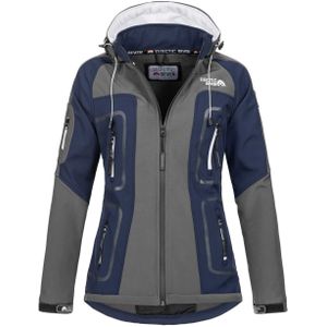 Arctic Seven - Dames Softshell Jas - Grijs - Wind- & Waterafstotend