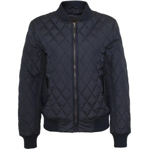 Urban Classics Dames diamond nylon gewatteerd jasje