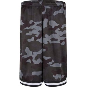 Urban Classics Heren mesh camouflage korte broek