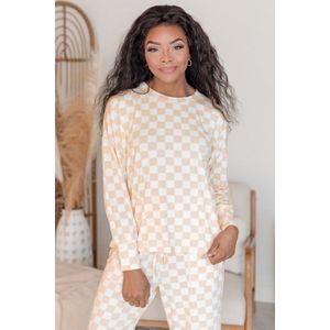 Geruit Loungewear Set Nachtkleding