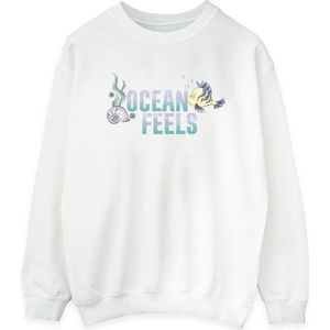 Li-cense Disney dames de kleine zeemeermin oceaan sweatshirt
