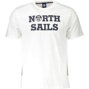 North Sails - Classic Logo Tee - T-shirt - Wit