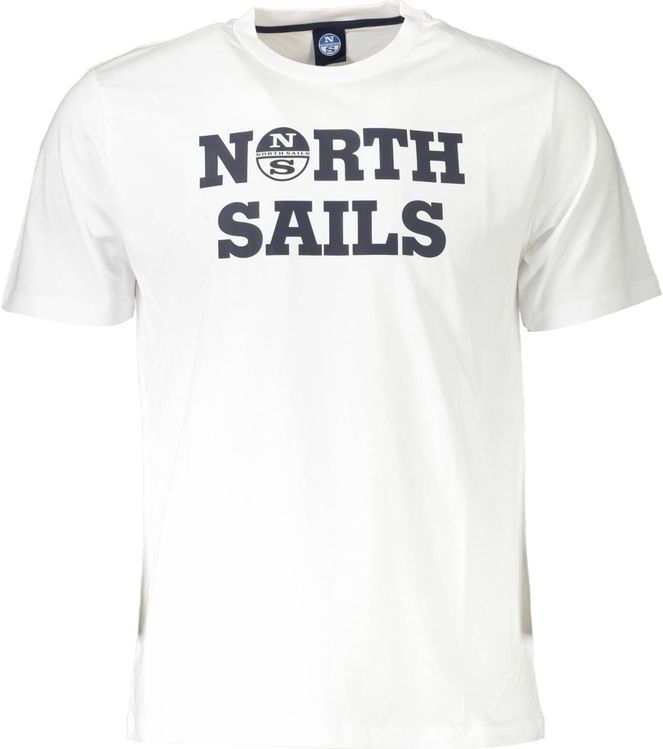 North Sails - Classic Logo Tee - T-shirt - Wit
