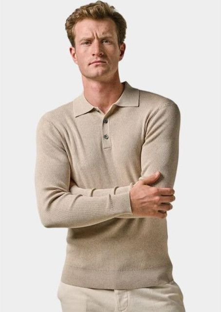 Profuomo Polo lange mouw ppwj10003/d