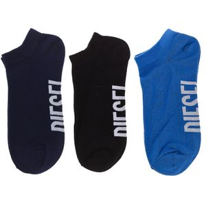 Pack-3 Katoenen enkelsokken voor heren 00SI8H-0LDAZ