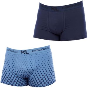 Pack-2 Boxers ademende stof KLB2 heren