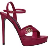 Platform Hak Logo Sandalen