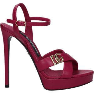 Platform Hak Logo Sandalen