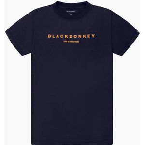 Black Donkey Apollo t-shirt i black/orange