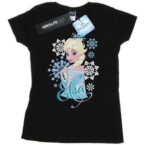 Li-cense Disney dames frozen elsa sneeuwvlokken katoenen t-shirt