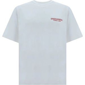 Dsquared2 T-shirt met monogram print