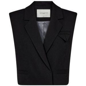 Copenhagen Muse - CMTailor - Gilet - Zwart - Polyester - Mouwloos