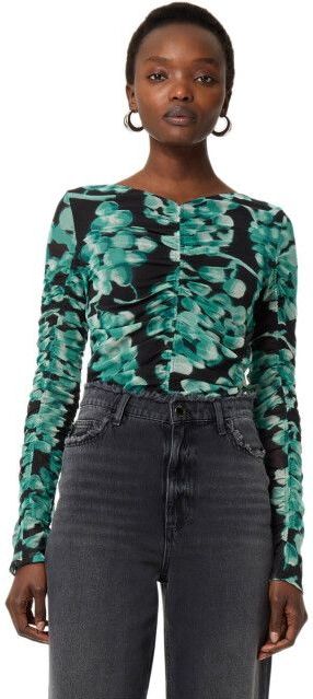 Fabienne Chapot - Blouse - Smaragd - Blouseshirt - Lange Mouw