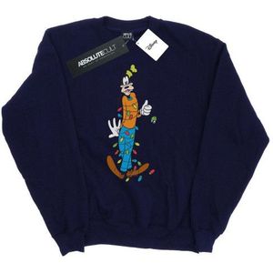 Li-cense Disney heren goofy kerstverlichting sweatshirt