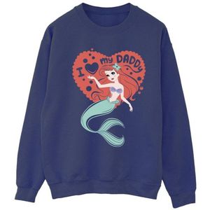Li-cense Disney dames de kleine zeemeermin love daddy sweatshirt
