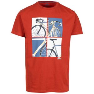 Trespass - Chowder - Fiets T-shirt - Katoen/Polyester - Korte Mouwen - Vochtafvoerend