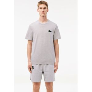 Lacoste - TH1709 - T-shirt - Grijs - Katoen Jersey Loungewear