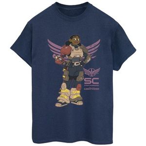 Li-cense Disney dames lightyear izzy star command cotton boyfriend t-shirt