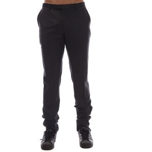 Heren Boss T-Wain1 - Broek - Grijs - Regular Fit - 100% Virgin Wol
