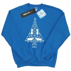 Li-cense Disney heren frozen kerstboom sweatshirt