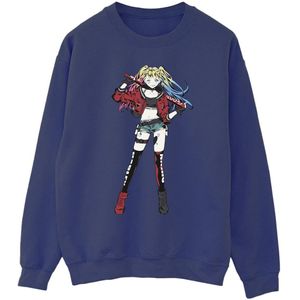 Li-cense Dc comics heren harley quinn staande houding sweatshirt