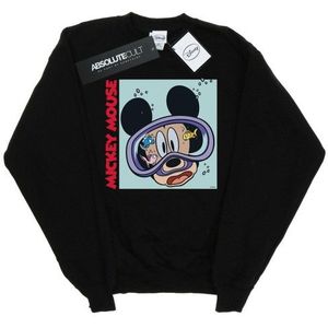 Sweater - Gedrukt - Zwart - 50% Katoen 50% Polyester