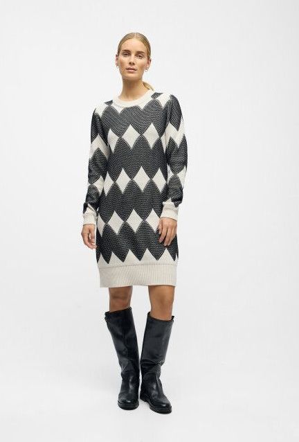 Object Objolympia l/s re knit dress 141