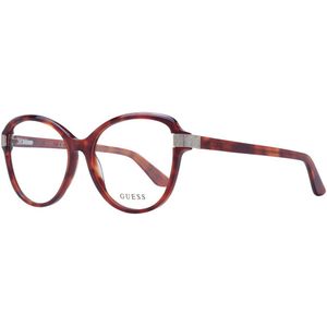 Guess - Ronde Optische Monturen - Bruin - Acetaat