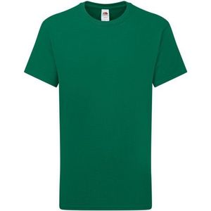 Fruit of the Loom - Effen T-shirt - Jongens - 100% Katoen - Korte Mouwen