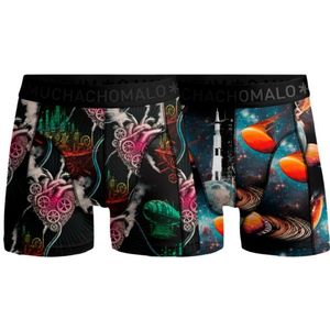 Muchachomalo Men 2-pack boxer shorts modern age