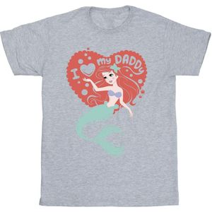 Li-cense Disney heren de kleine zeemeermin love daddy t-shirt