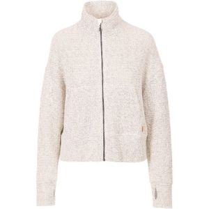 Trespass - Dames Prompt Jas - Gebreid - Hoge Kraag - Lange Mouwen - 2 Zijzakken