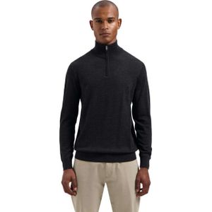 Dstrezzed - Gebreide Trui - Antraciet - 100% Wol