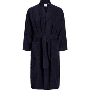 Jack & Jones - JACSOLID BATHROBE - Badjas - Donkerblauw - Heren