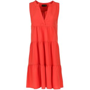 A-lijn Jurk - Oranje - Mouwloos