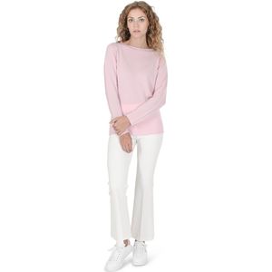 Crown Of Edinburgh Cashmere Dames Boothals Trui Coe 0025 Licht Roze