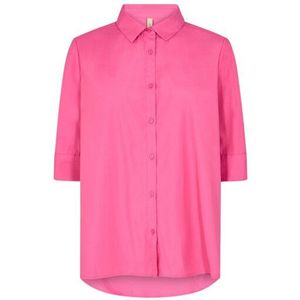 Soyaconcept - Netti 39 - Blouse - Fuchsia - 53% Gerecycled Polyester, 47% Katoen