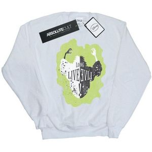 Sweater - Gedrukt - Zwart - 50% Katoen 50% Polyester