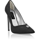 Philipp Plein - Patentleren Decollete Hi-Heels - Pumps - Zwart - 12 cm Hakhoogte