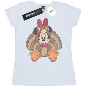 Li-cense Disney dames minnie mouse thanksgiving kalkoen kostuum katoenen t-shirt