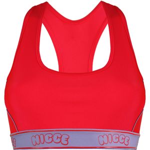 Nicce - Koolstof Racerback Sportbeha - Roze - Dames