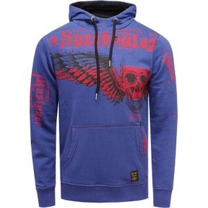 Rusty Neal - FLYING SKULL - Trui - Normale Pasvorm - Capuchon