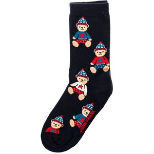 Sokken - John Frank - Katoen - Versterkte Teen en Hiel - Leuke Print