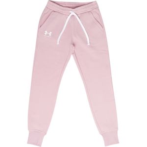 Under Armour UA Rival fleecejoggingbroek voor dames, roze