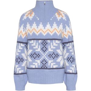 Kari Traa - Amelia Knit - Pullover - Dames - Troyer - Halflange Rits