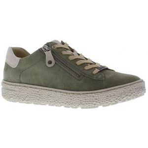 Hartjes - Phil - Dames Sneaker - Suède - H-wijdte - Vetersluiting