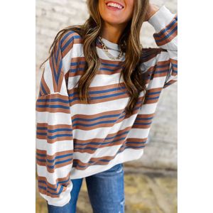 Gestreepte Pullover Lange Mouwen