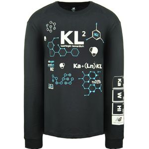 New Balance KL2 Elements of The Game - Lange Mouw - Donkergrijs - Heren Top